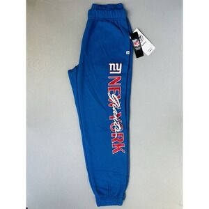 New York Giants '47 Brand Women's S Tracker Jogger Sweatpants NEW With Tags‎